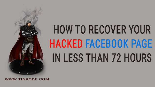 How to recover your hacked facebook page