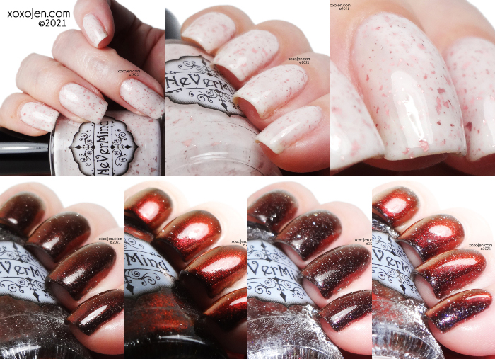 xoxoJen's swatch of Nevermind Apothecary: Sugar N Spice Duo