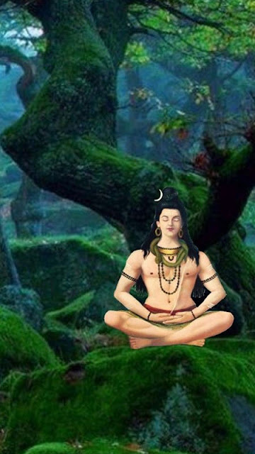 bhole nath images meditation