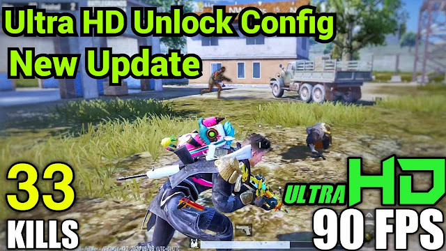 Unlock Ultra HD fps pubg mobile