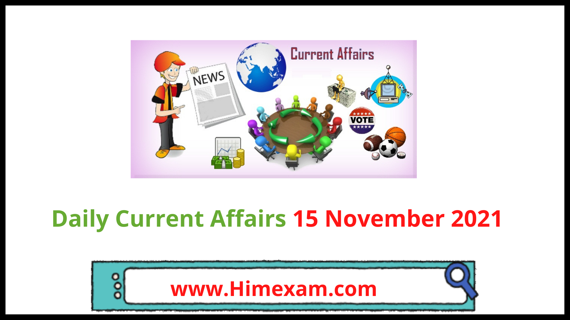 Daily Current Affairs 15 November 2021