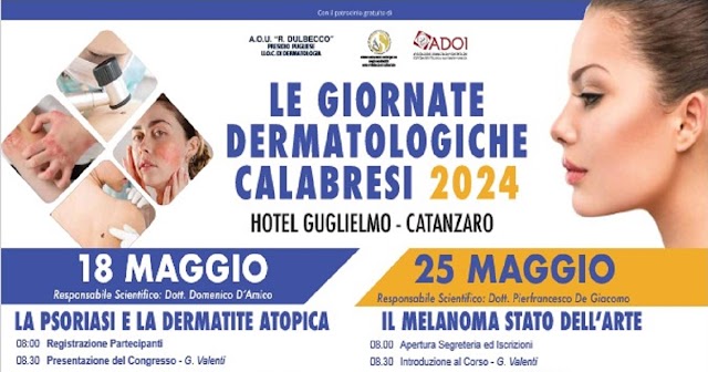 Giornate Dermatologiche Calabresi 2024 dirette dal Dottor Giancarlo  Valenti