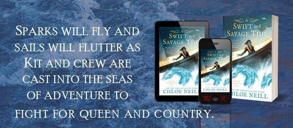 Sparks will fly and sails will flutter as Kit and crew are cast into the seas of adventure to fight for queen and country.
