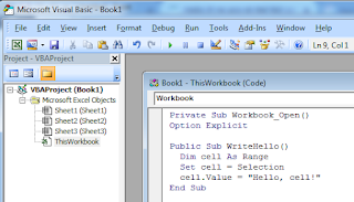 How to Assign a Macro Button in Word and Excel in Hindi