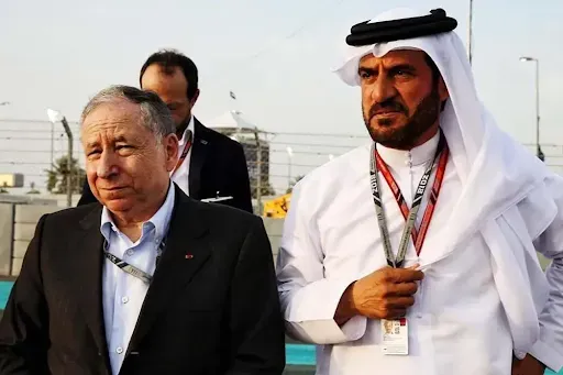 Jean Todt e Mohammed Ben Sulayem