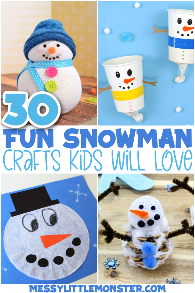 fun snowman crafts