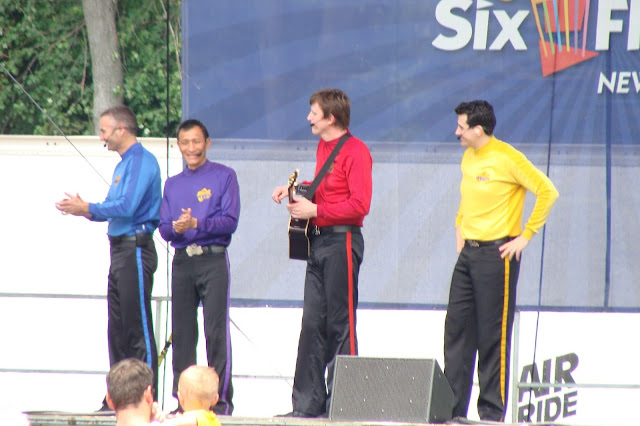 The Wiggles at Six Flags New England Concert Wiggles World Opening Ceremony