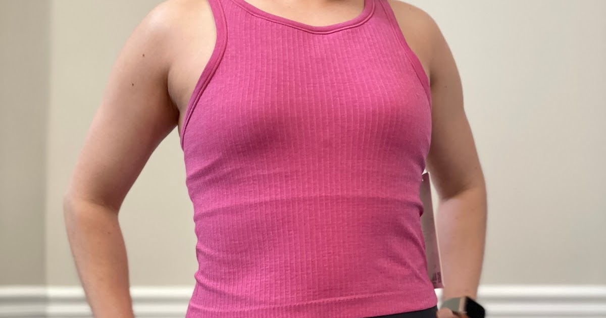 Lululemon Ebb to Street Bodysuit *Light Support B/C Cup, Size 6, Pink Lychee,  Women's Fashion, Activewear on Carousell