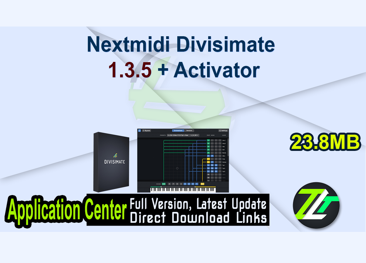Nextmidi Divisimate 1.3.5 + Activator