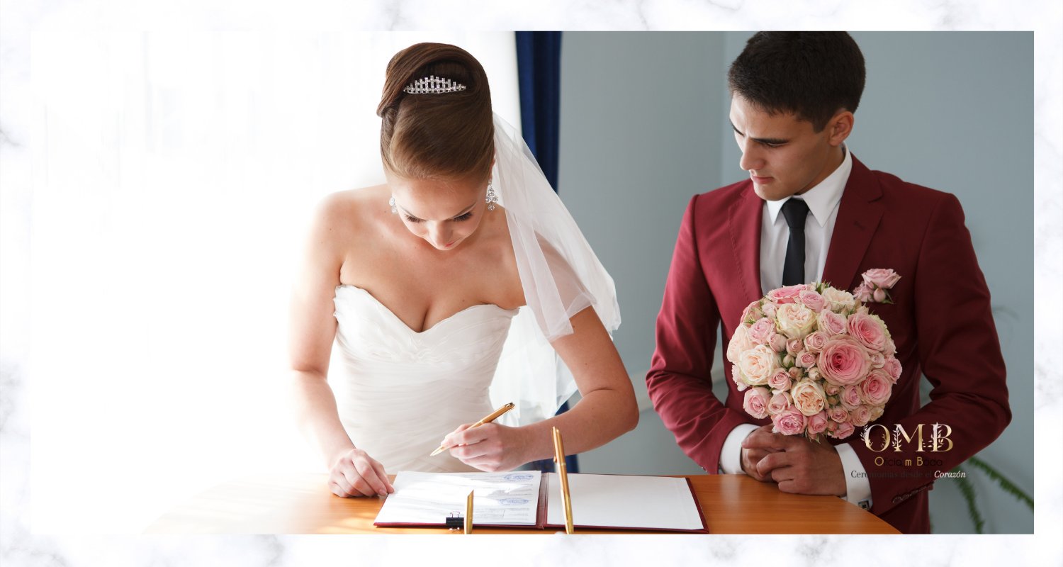 firma acta matrimonial