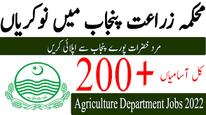 Latest Agriculture Department Job  in Punjab December 2022