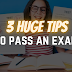 3 Huge Tips to Pass an Exam | Credits iLovUAllah™