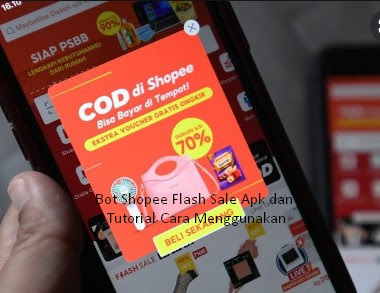 Bot Shopee Flash Sale Apk dan Tutorial Cara Menggunakan