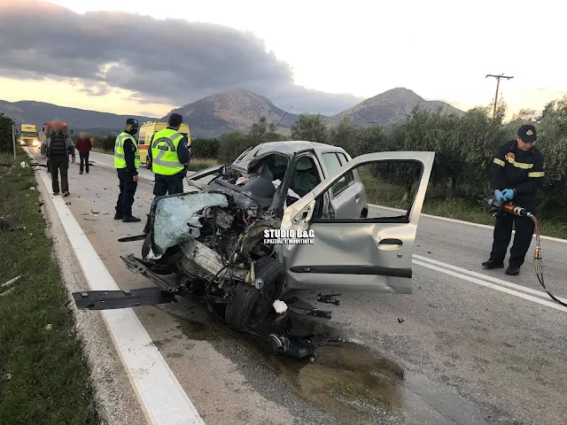 Αργολίδα: Θανατηφόρο το τροχαίο στο Κουτσοπόδι