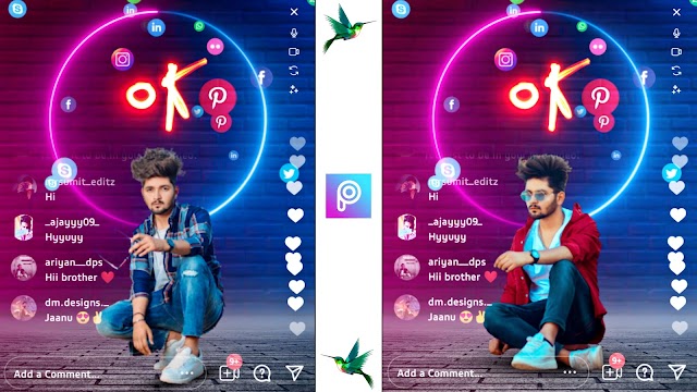 Picsart Instagram Viral Photo Editing Tutorial | Picsart Photo Editing | Instagram Photo Editing