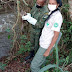 Lontra é resgatada pela Sema no bairro Macuco 