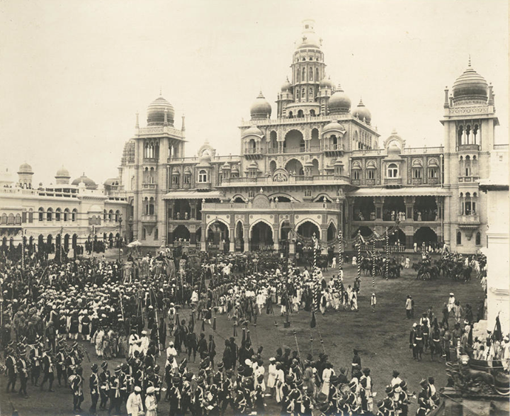 Mysuru (Mysore) Royal Wedding of Yuvaraja Kanteerava Narasimharaja Wadiyar, Mysuru (Mysore), Karnataka, India | Indian Royal Wedding | Rare & Old Vintage Photos (1910)