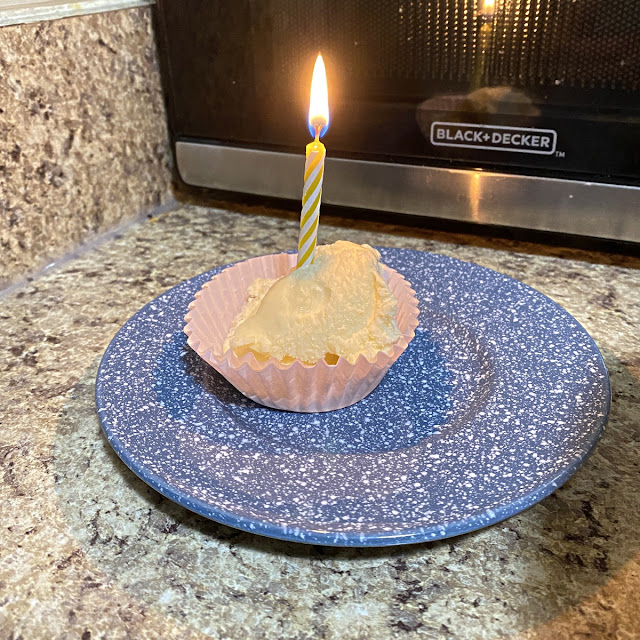 birthday impromptu dessert
