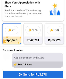 How to Send Stars in Facebook, 7 Easy Steps