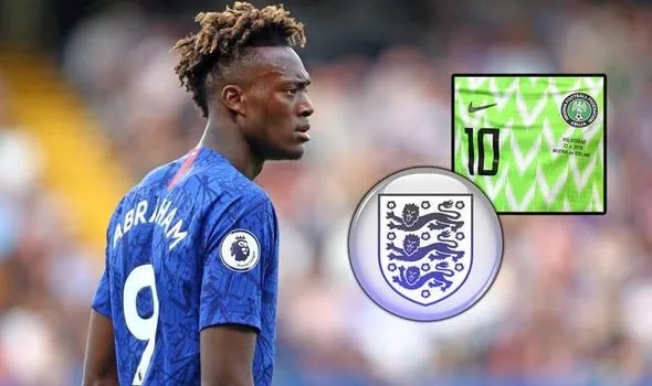 After Dumping Nigeria, Tammy Abraham Display Support For Super Eagles in 1-0 AFCON Win vs Egypt