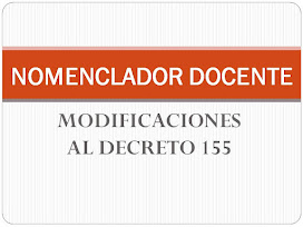 PLANILLA DE MODIFICACIONES AL DECRETO 155