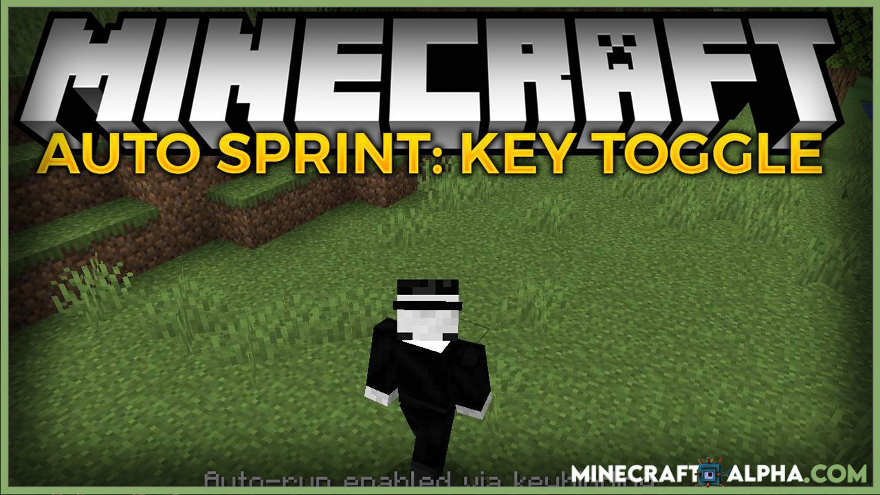 Minecraft Auto Sprint Key Toggle Mod 1 18 Toggle Auto Running Swimming Minecraft Alpha