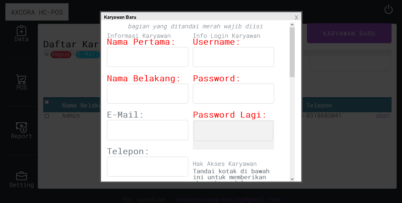 aplikasi toko murah penjualan kasir pos