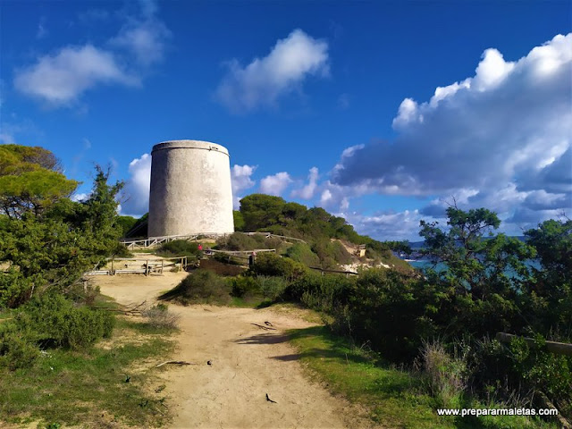 senderismo fácil en Cádiz a la Torre del Tajo