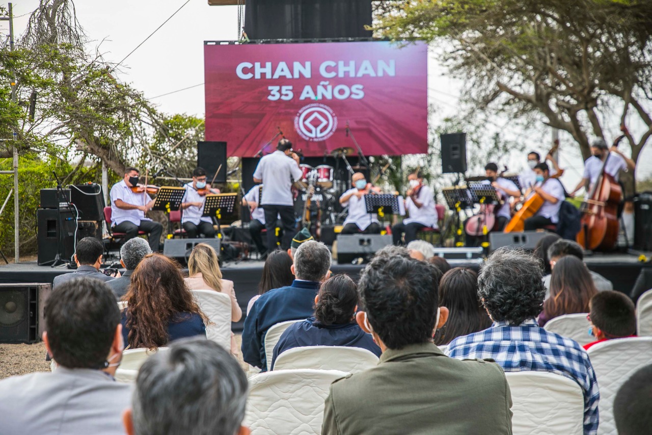 Celebración en Chan Chan