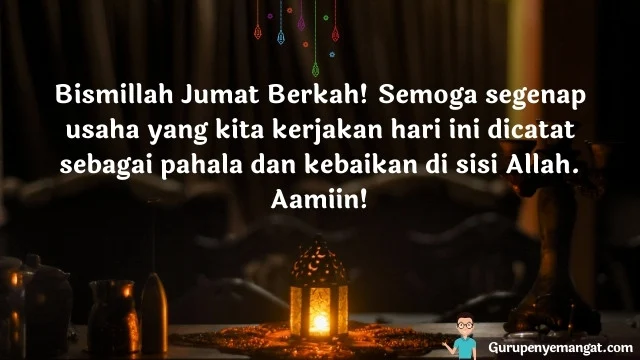 Ucapan Bismillah Jumat Berkah yang Menyentuh Hati