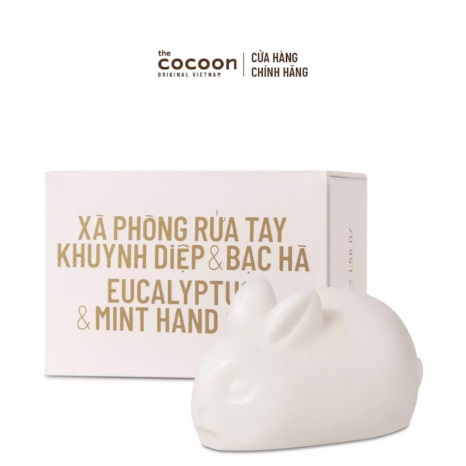 Mall Shop [ cocoonvietnamofficial ] Xà phòng rửa tay khuynh diệp & bạc hà Cocoon 45g