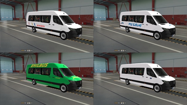 Pack Skins MB Sprinter Poland