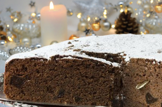 Vasilopita with Cacao: A Greek New Year's Cake with Chocolate