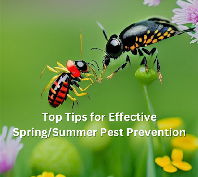Top Tips for Effective Spring/Summer Pest Prevention