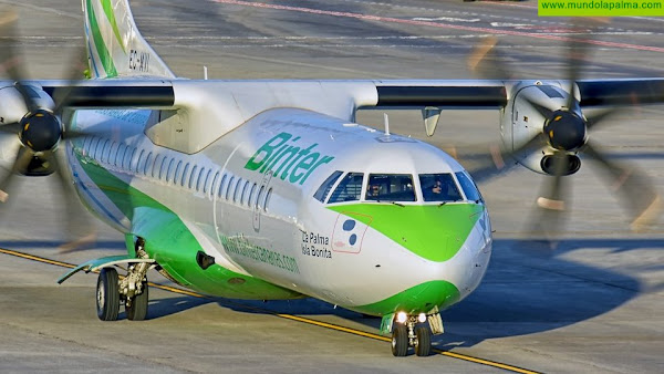 Binter retoma hoy martes los vuelos con La Palma