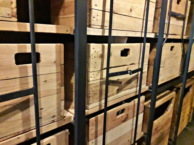 the storage lockers inside Capsule Transit stored the luggage of Stef Juan