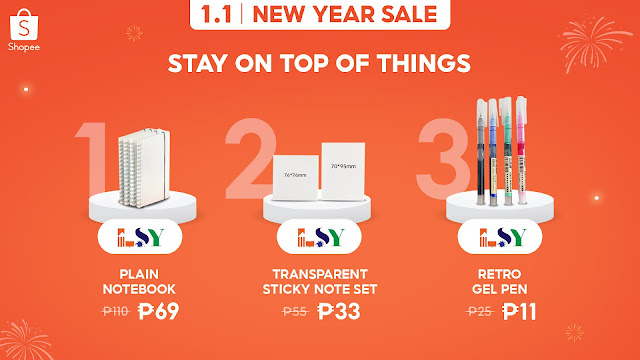 Shopee’s first sale of the year, the 1.1 New Year Sale