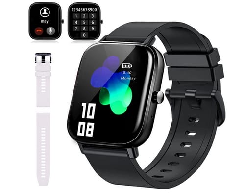 FACOI 2022 Fitness Tracker Smart Watch with Call and Text