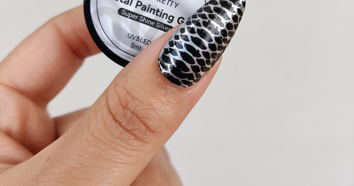 Born Pretty Super Shine Silver Metal Painting Gel