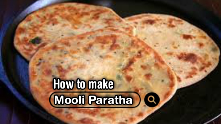 How to make Mooli/Radish Paratha easy recipe