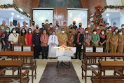 Sekot Manado Dan Staf Khusus Walikota Gelar  Ibadah Natal