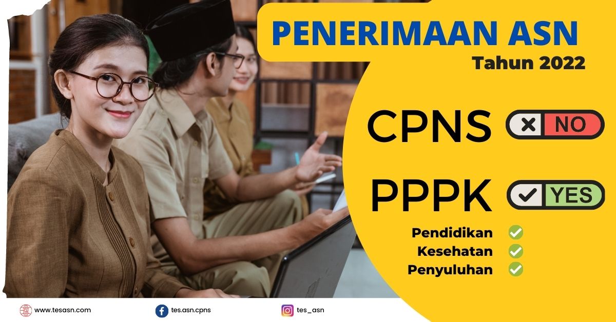 Stop CPNS, Ini 3 Formasi PPPK Yang Diterima Tahun 2022