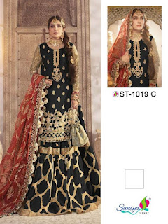 Saniya Trendz 1019 hit Design pakistani salwar kameez