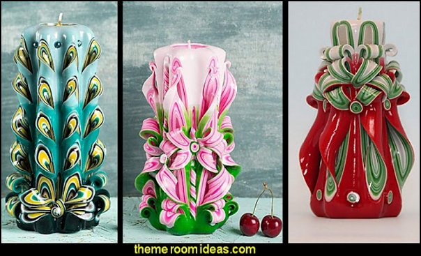 candles hand carved candles novelty candles home decor kitchen candles party candles