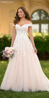 فساتين زفاف، فستان الفرح A-line (5)