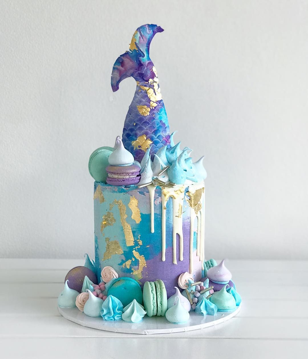 mermaid birthday cakes