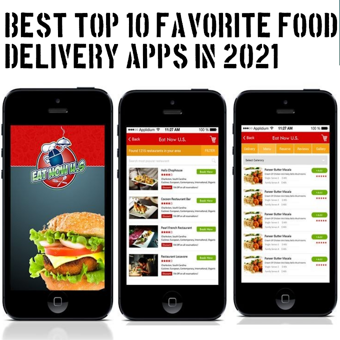 Best Top 10 Favorite Food Delivery Apps in 2021