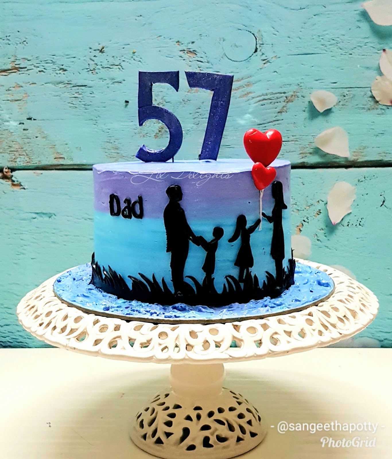 Birthday Cakes for 57 Year Olds