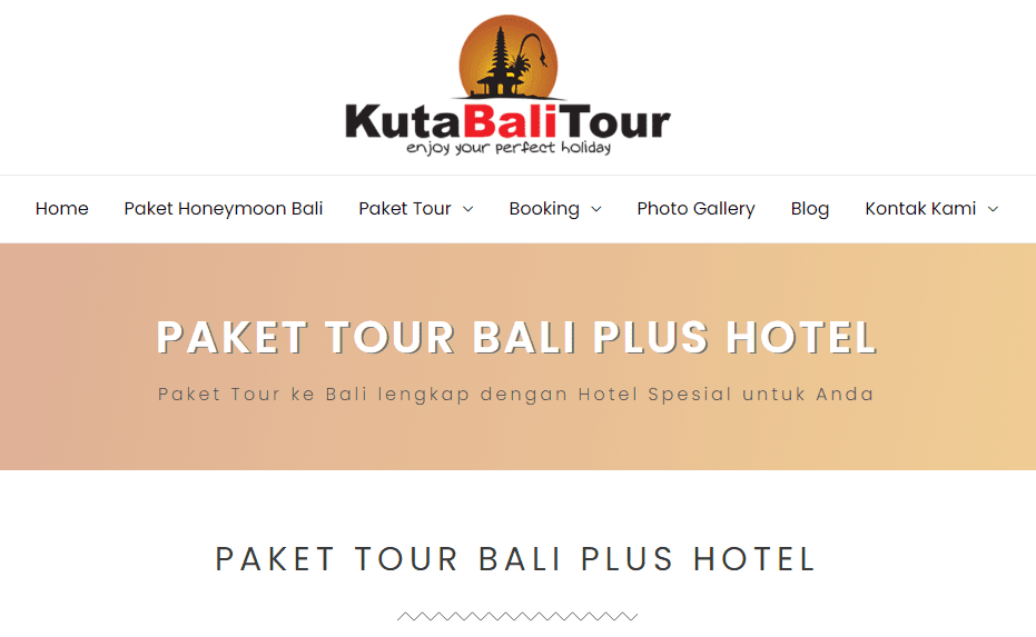 Agen Paket Tour Bali Kutabalitour.com. Harga Terjangkau, Pelayanan Memuaskan!