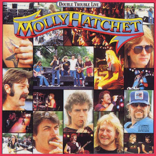 Molly Hatchet "Double Trouble Live "1985 US Southern Hard Rock (20 + 1 Best Live Southern Rock Albums by louiskiss) double LP